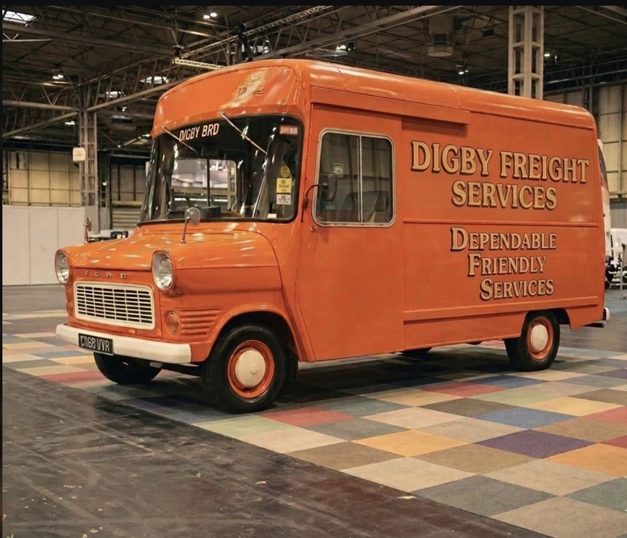 The original Digby Freight Services truck, 1969